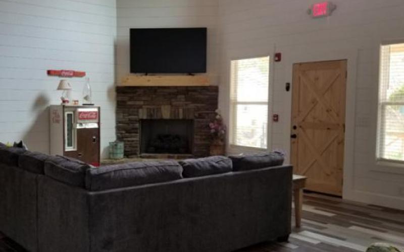 Graceful Care - Barn House living room